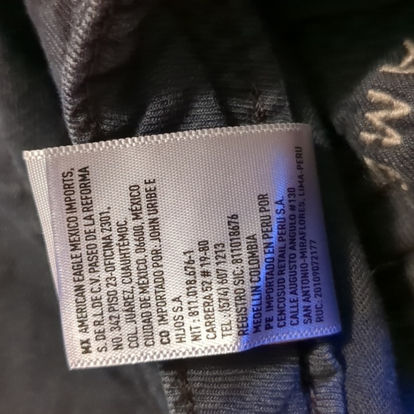 American eagle linen blend navy shorts size 10 - Picture 14 of 14